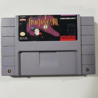 Final Fantasy III + Cardbox (usagé)