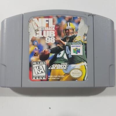 NFL Quarterback Club 98 LOOSE (usagé)