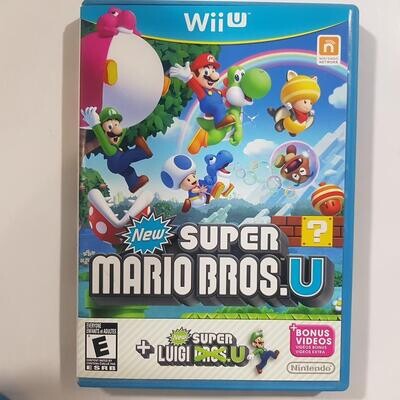 New Super Mario Bros. U + New Super Luigi U (usagé)
