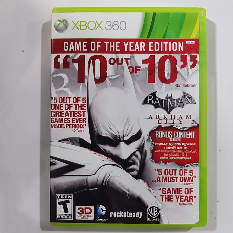 Batman: Arkham City [Game of the Year] (usagé)