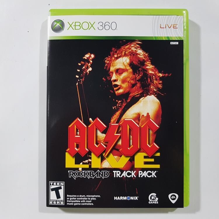 AC/DC Live Rock Band Track Pack (usagé)