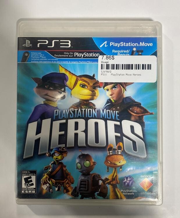 PlayStation Move Heroes (usagé)
