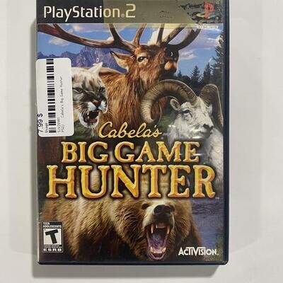 Cabela&#39;s Big Game Hunter (usagé)