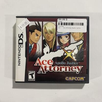Ace Attorney Apollo Justice (usagé)