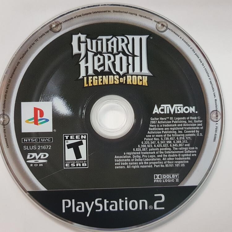 Guitar hero III Legend of rock BUNDLE (usagé)