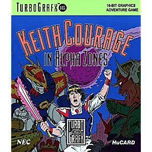 Keith Courage in Alpha Zones LOOSE (usagé)