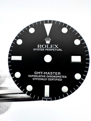 Genuine Creamy Patina Rolex Matte Luminova Dial GMT Master 1675 Cal 1575