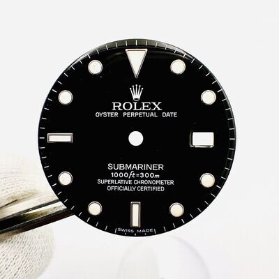 Auth. Rolex Gloss Luminova Dial Submariner 16800 168000 16610 Sub