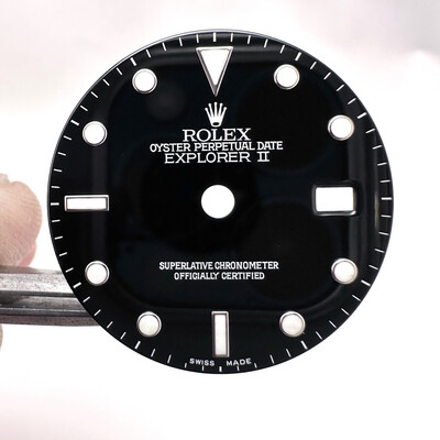 Auth. Rolex Gloss Luminova Dial Explorer 2 16570 “Swiss Made”