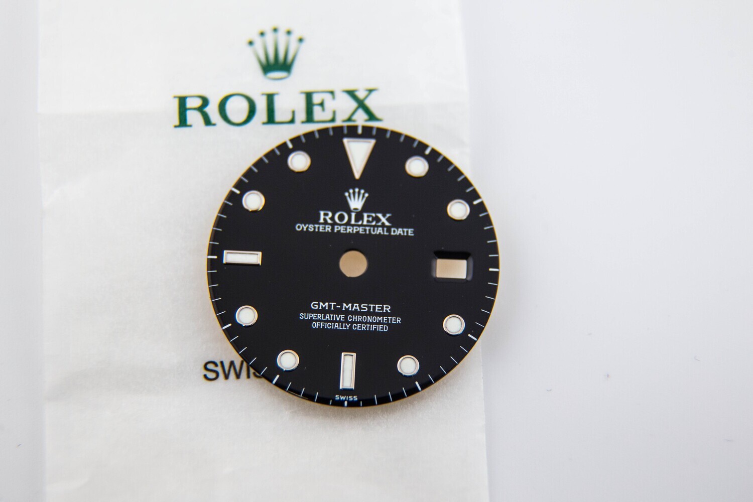 *NOS* Rolex GMT Master 1675 Luminova Matte Service Dial Cal 1575 40mm