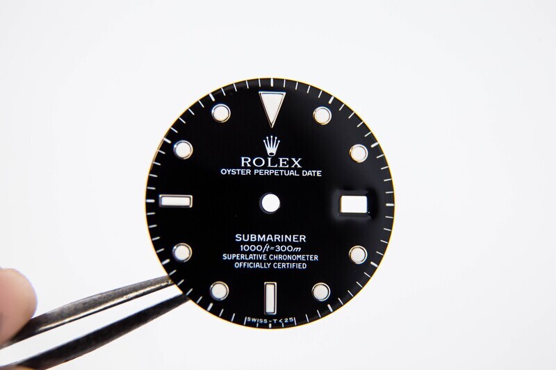 EXCELLENT Rolex Gloss Tritium Dial Submariner 16800 168000 16610