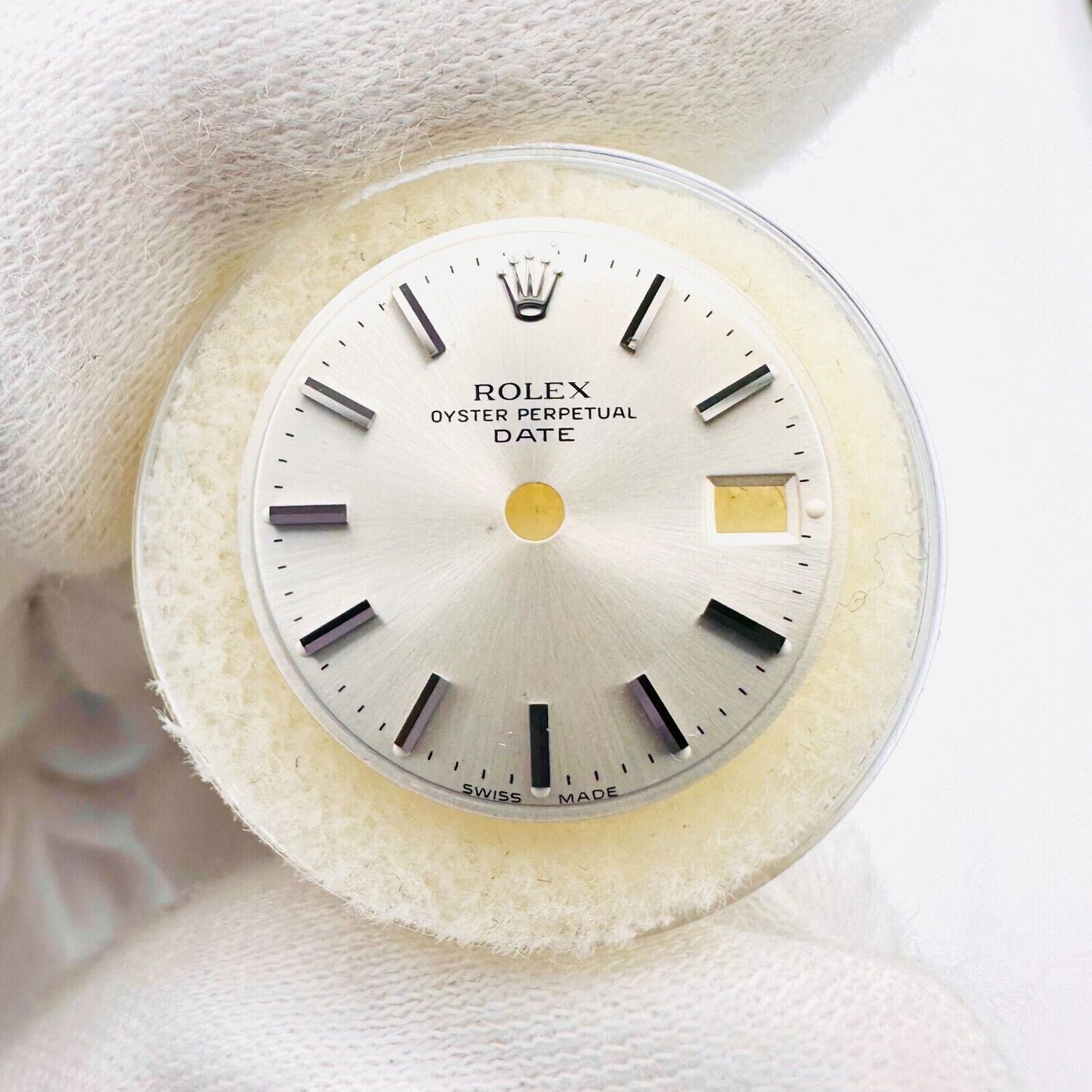 GREAT Rolex Silver Luminova Service Dial 26mm Date or Datejust 6917 69160 69174