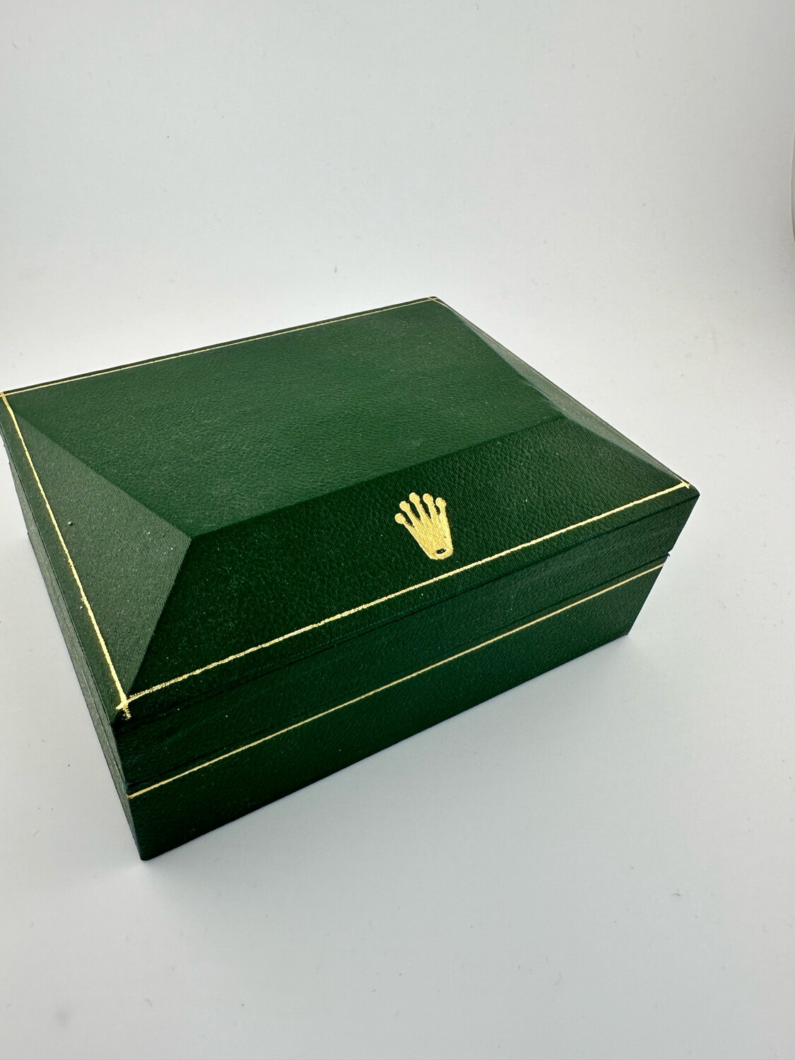 1960s Vintage Rolex Bevel Top Box Case