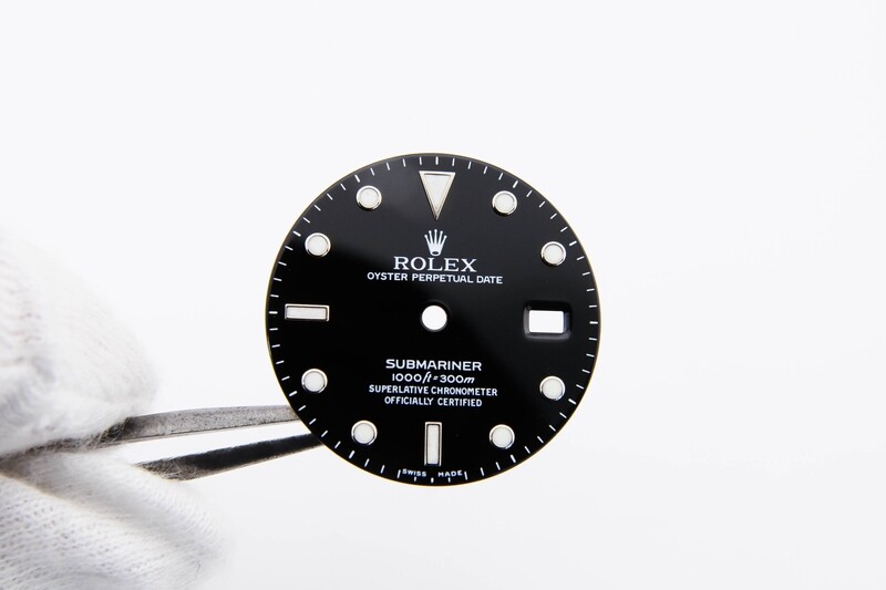 EXCELLENT Rolex Gloss Luminova Dial Submariner 16800 168000 16610 Sub
