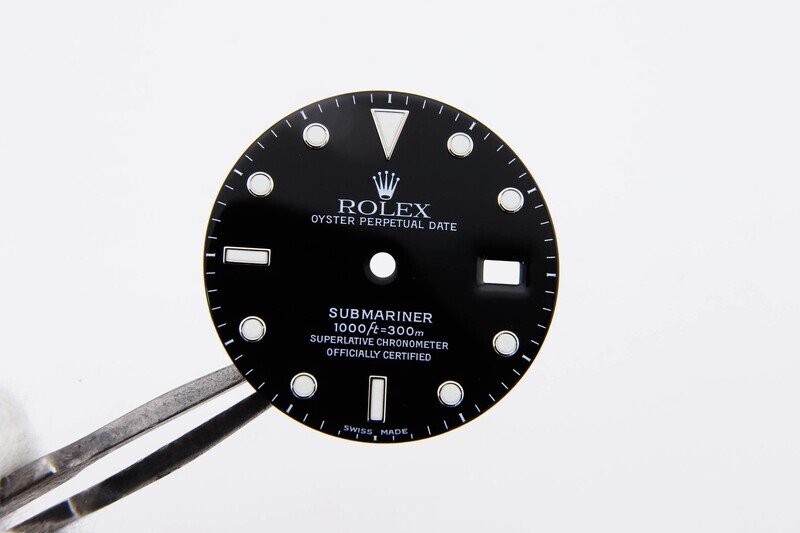 EXCELLENT Rolex Gloss Luminova Dial Submariner 16800 168000 16610 Sub