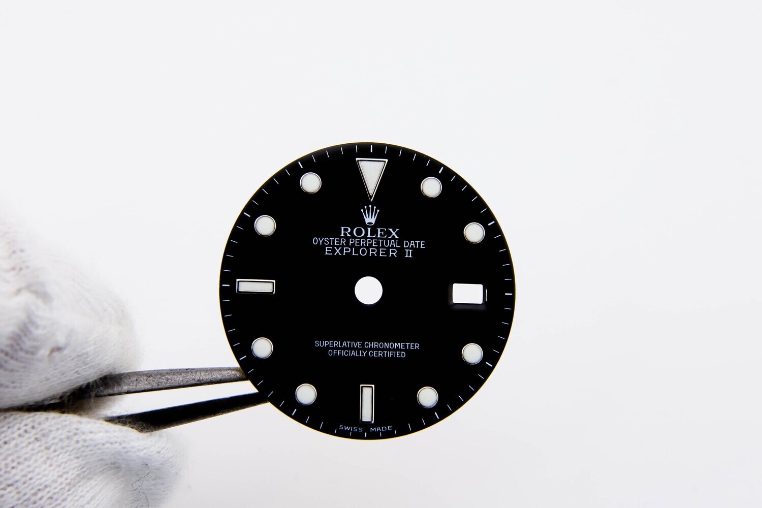 Auth. Rolex Gloss Luminova Dial Explorer 2 16570 “Swiss Made”
