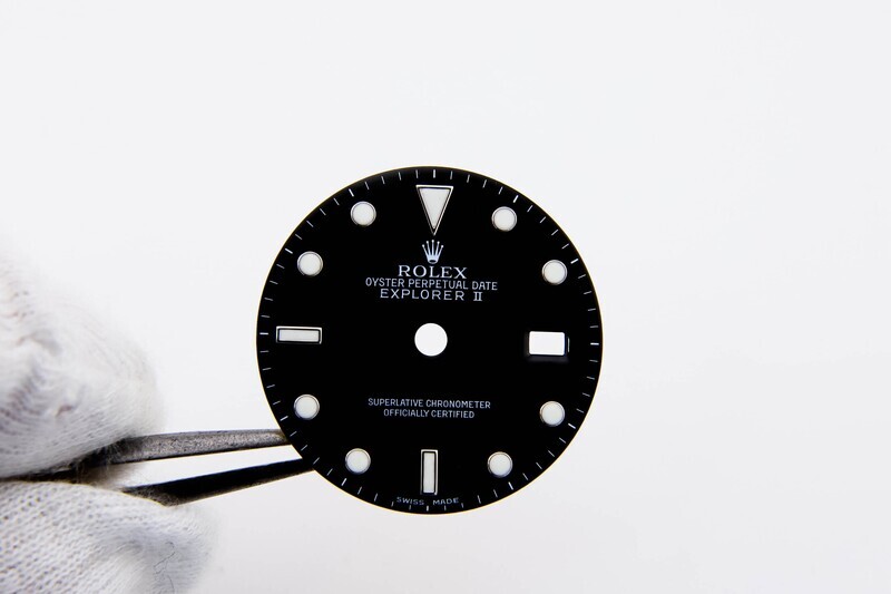 Auth. Rolex Gloss Luminova Dial Explorer 2 16570 “Swiss Made”
