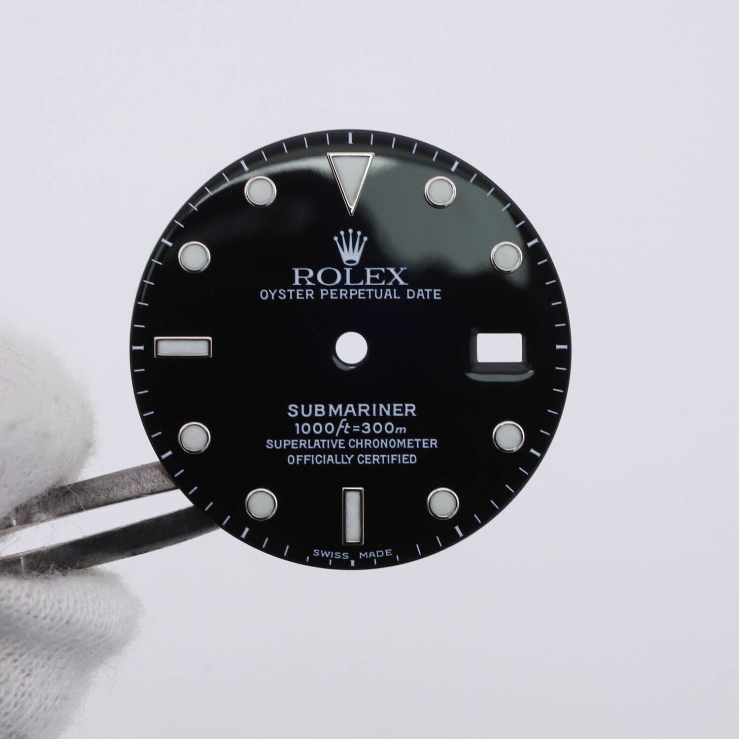 EXCELLENT Rolex Gloss Luminova Dial Submariner 16800 168000 16610 Sub