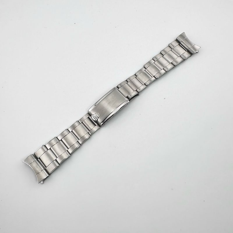 Circa 1959 - 20MM Rolex Spring Loaded Rivet Oyster 65 End Pieces Circa - 12 Links