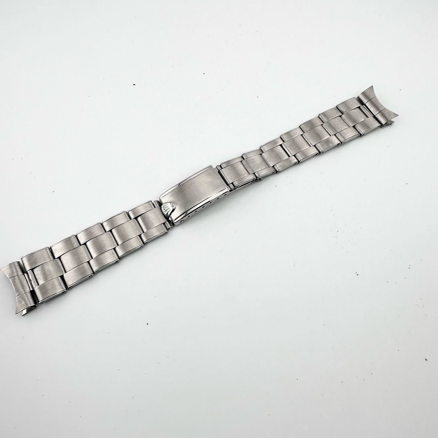 19mm Rolex SS CI Rivet Oyster end pieces 12 links -