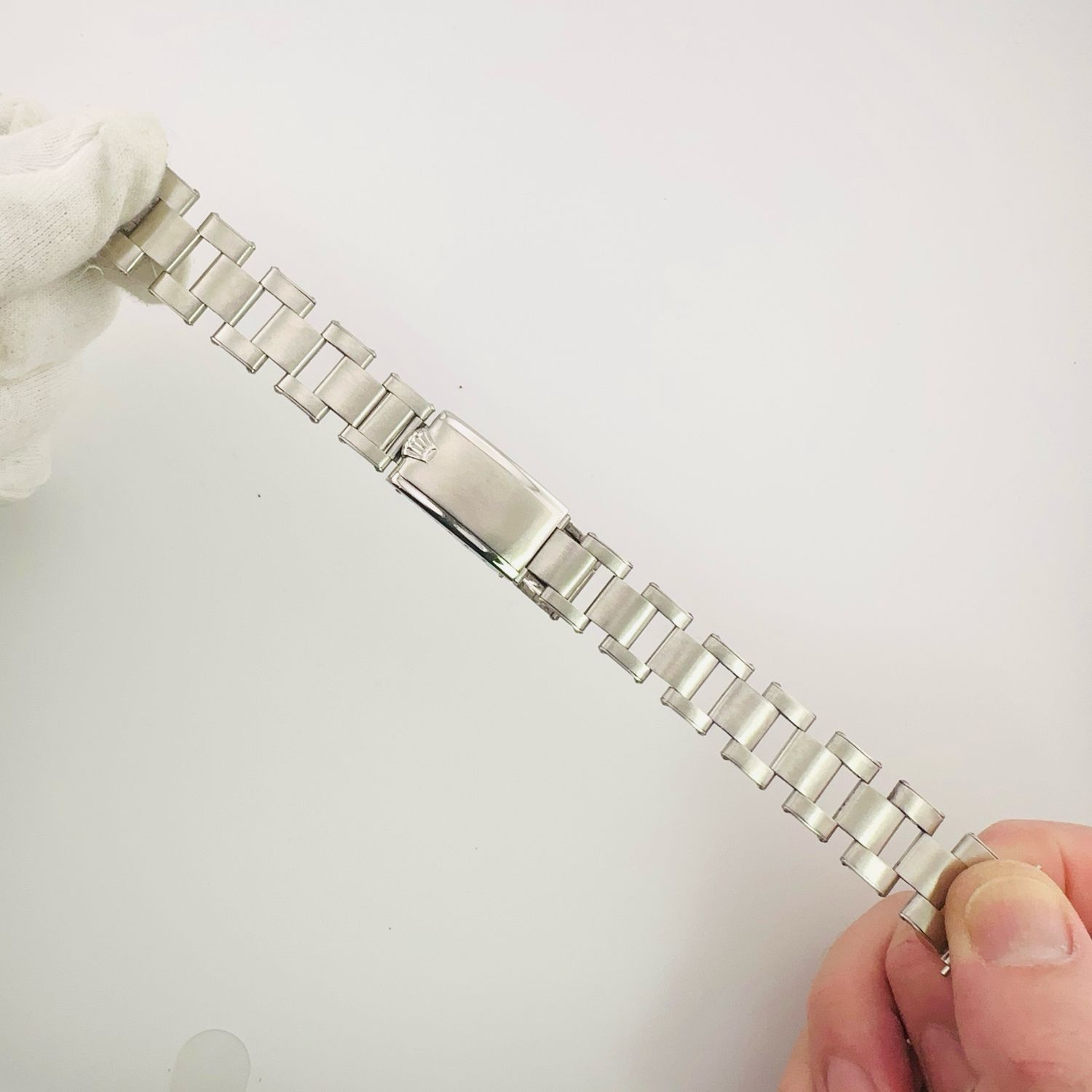 Rolex SS 6636 Spring Loaded Rivet Oyster Band Bracelet 20MM 58 End pieces 12 Links