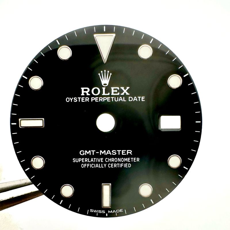 FANTASTIC Rolex GMT Master 2 Black Lumi Dial 16760 16710 SWISS MADE DL3