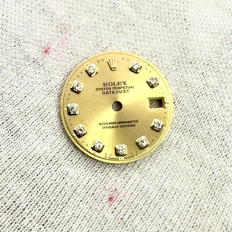 Factory Rolex Champagne Diamond Dial for Ladies President 6917 69178 Cal 2030 or 2135 #22068