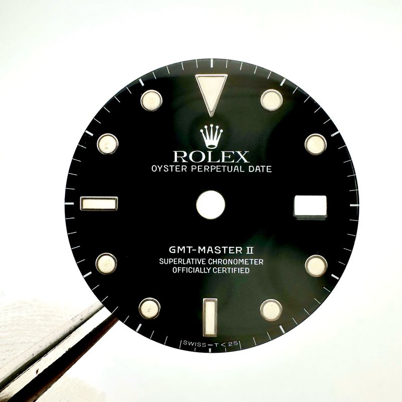 FACTORY Rolex GMT Master 2 Black Tritium Dial 16760 16710