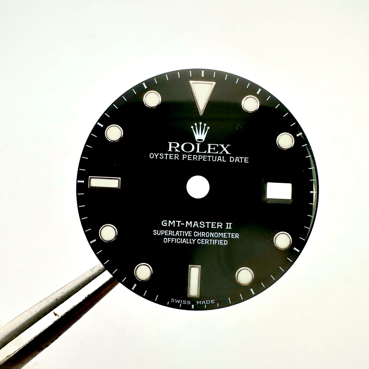 FANTASTIC Rolex GMT Master 2 Black Lumi Dial 16760 16710 SWISS MADE DL309