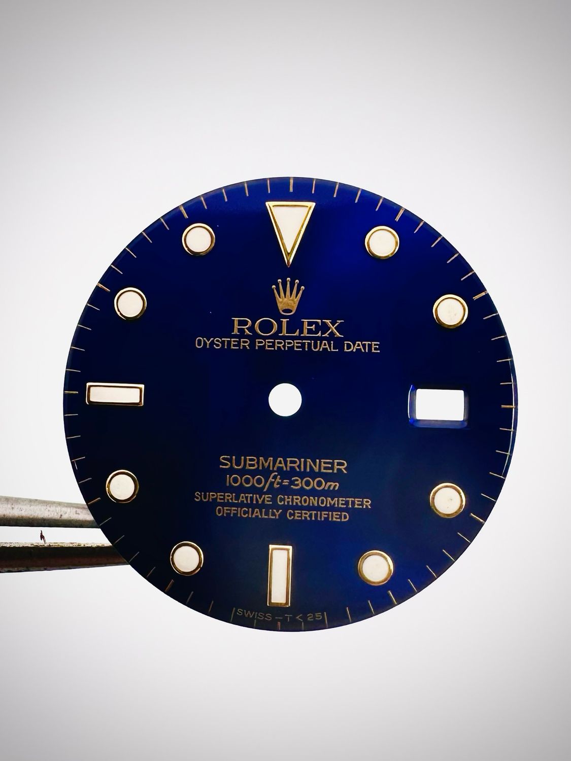 EXCELLENT Factory Rolex Blue Tritium Dial Submariner 16803 16808 16613 16818 DL336