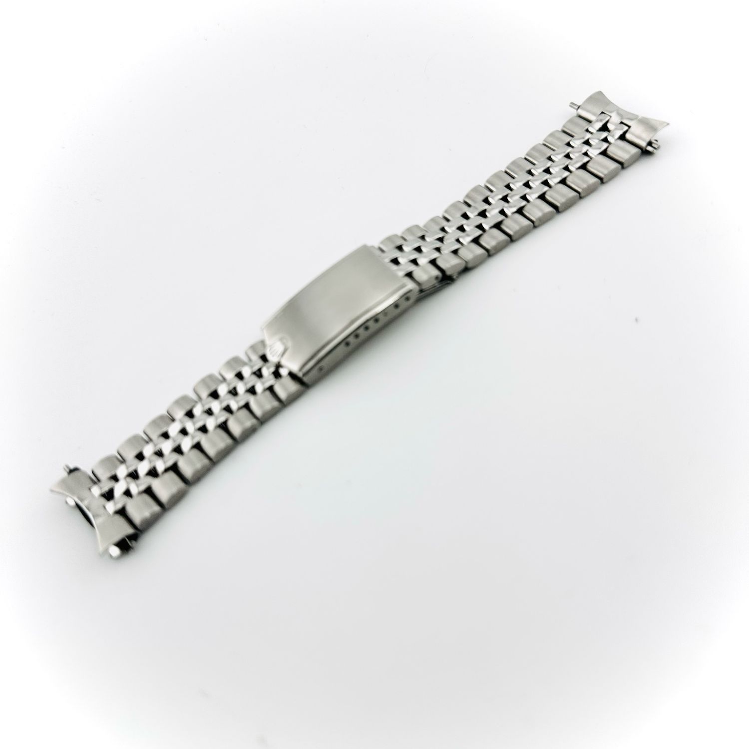 20MM Rolex SS USA Oval Jubilee Includes End pieces 18 Links &amp; End pieces #778