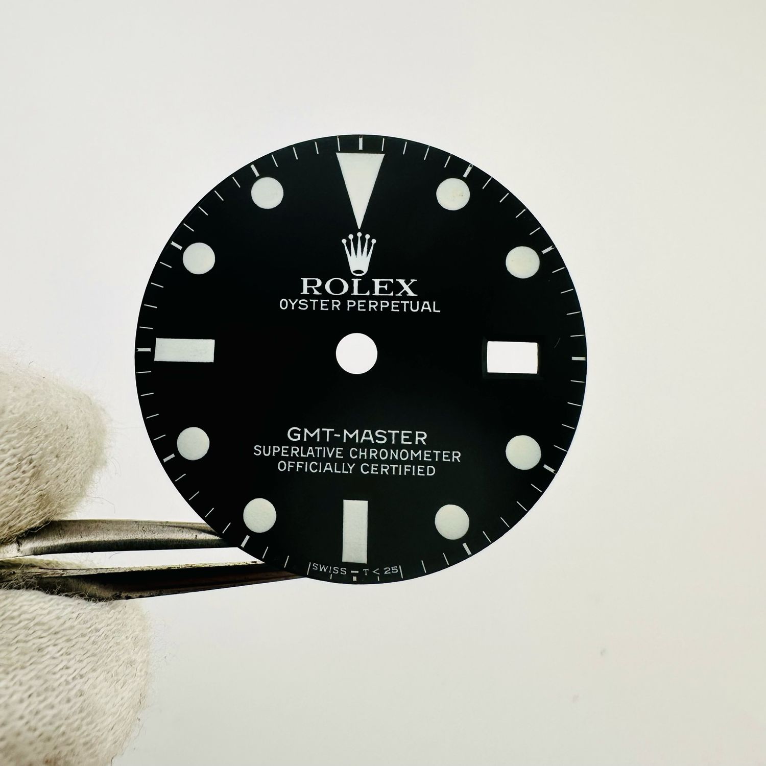 EXCELLENT MK5 Rolex Matte Tritium Dial GMT Master 1675 Cal 1575 #DL317