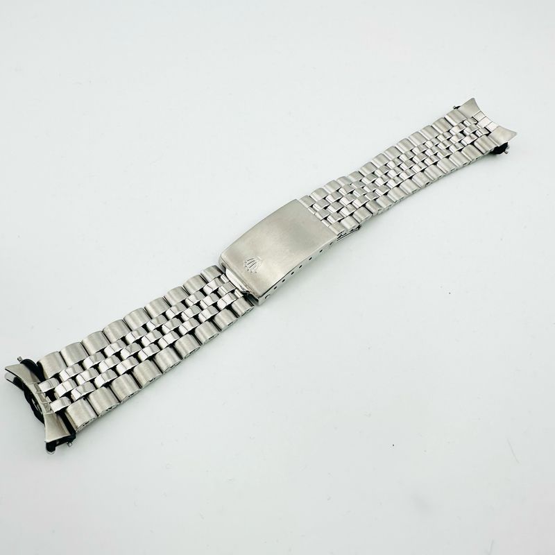 20MM Rolex SS 6251H Folded Jubilee 55 End pieces 22 Links #AP16