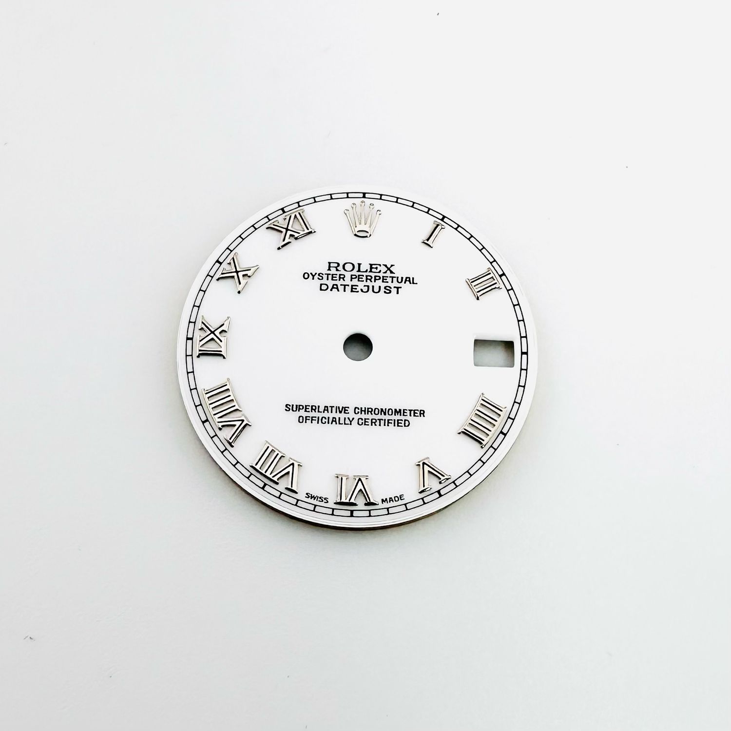 EXCELLENT Rolex White Roman Dial 31mm Mid Size Datejust 6827 68274 68240 68279 78240 78274 78279 178274 #DL343