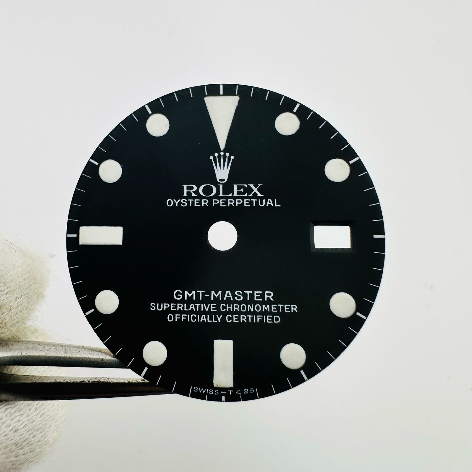 Auth MK6 Creamy Patina Rolex Matte Tritium Dial GMT Master 1675 Cal 1575 #DL54