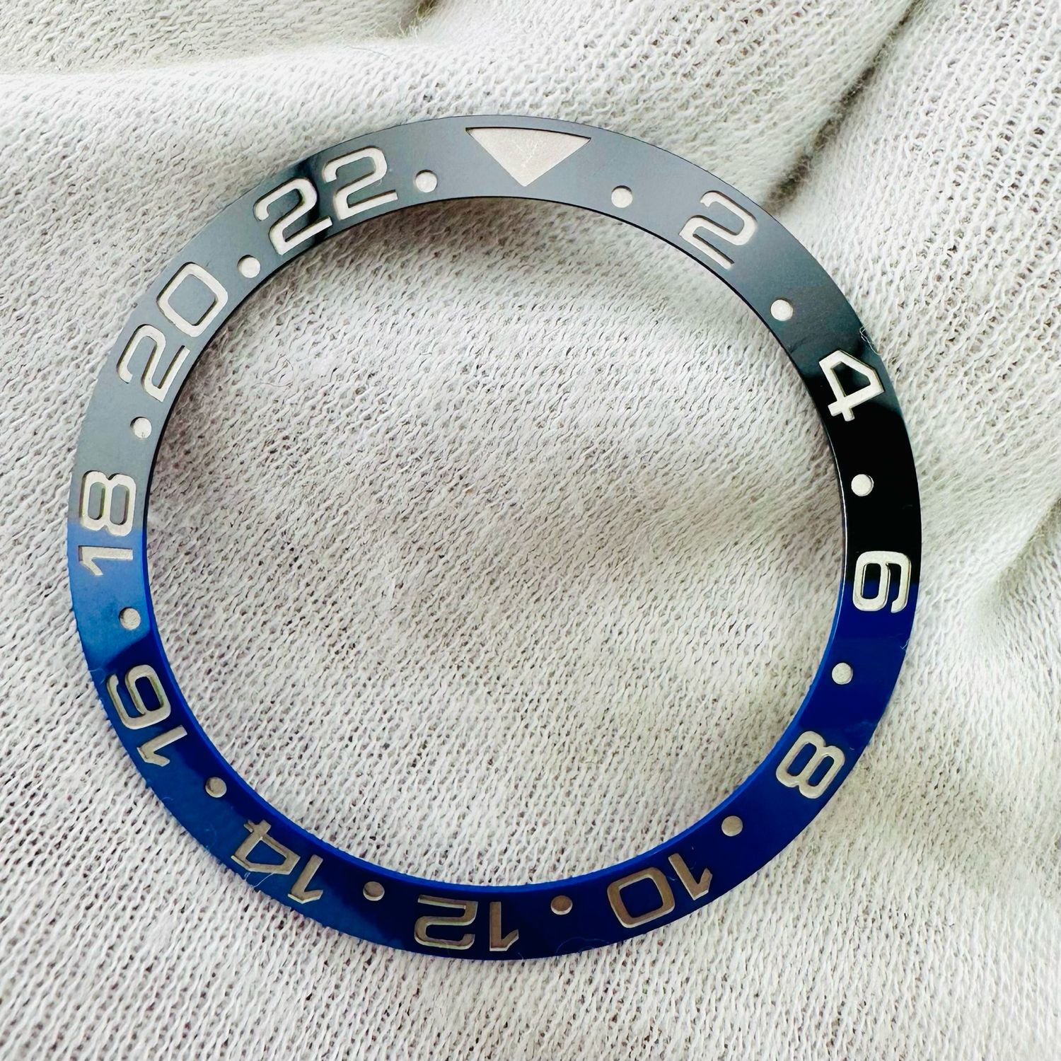 Genuine Rolex Batman Ceramic Bezel Insert GMT 116710blnr #A010