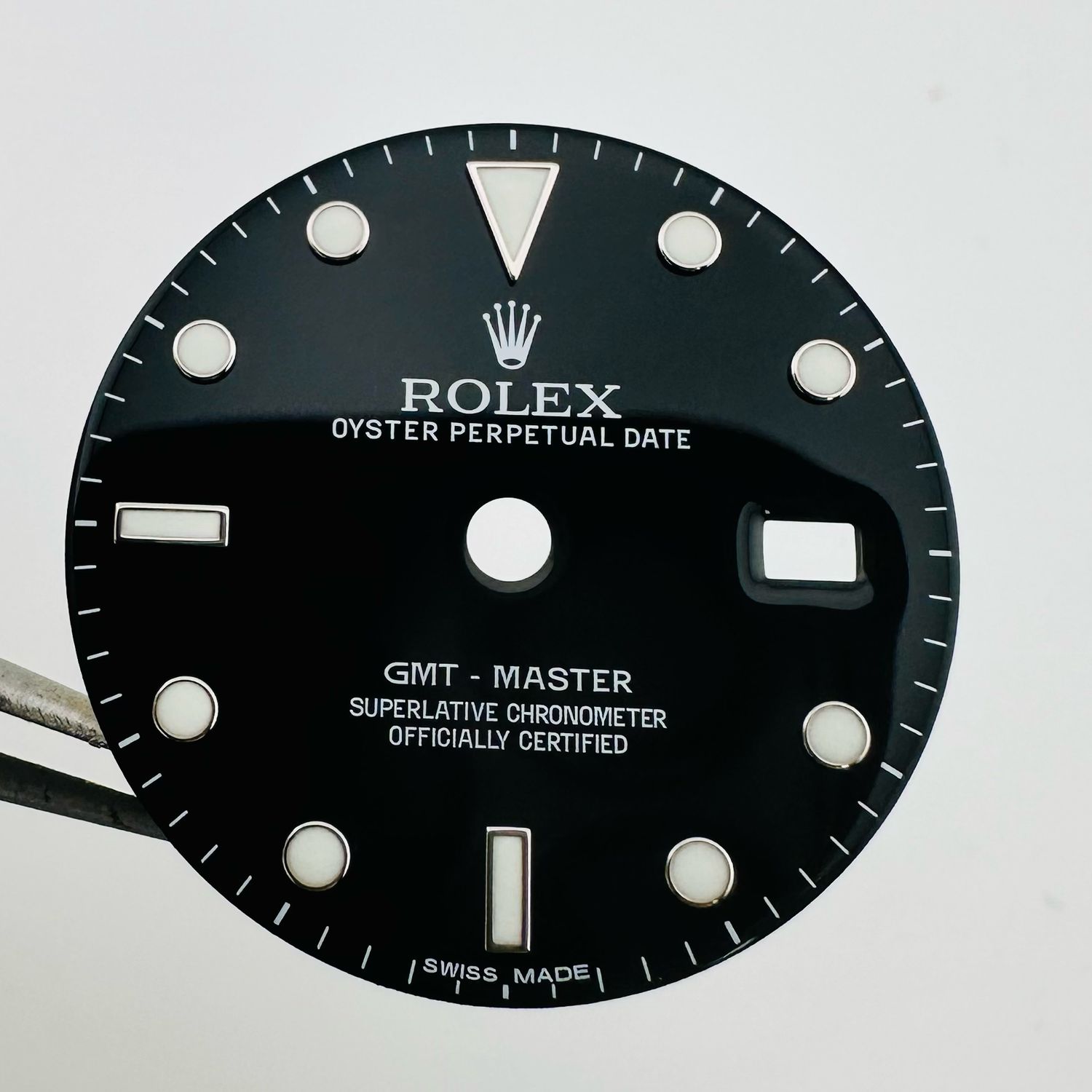 Rolex Black Gloss Luminova Dial GMT Master 16700 Cal DL41