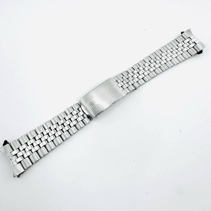 20MM Rolex SS 6251H Folded Jubilee 55 End pieces 22 Links #A004