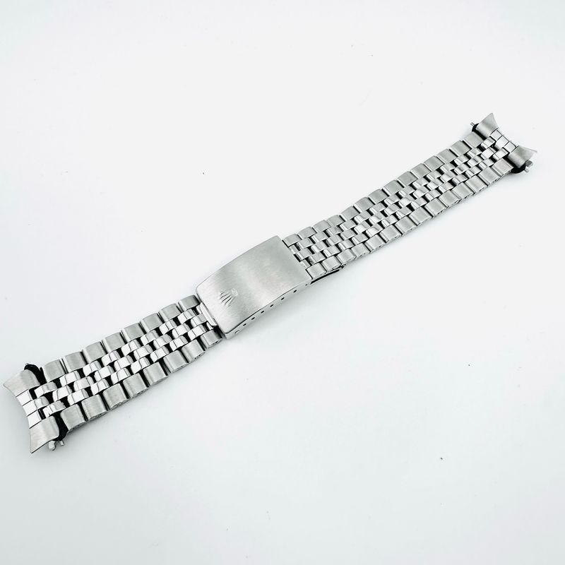 20MM Rolex SS 6251H Folded Jubilee 55 End pieces 21 Links #A003