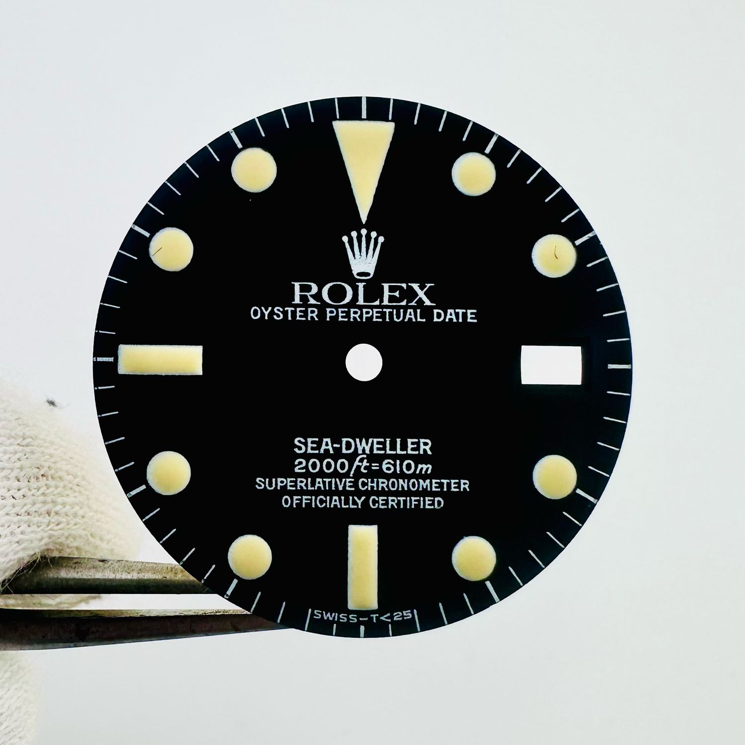 FACTORY Rolex 1665 SeaDweller TRITIUM Matte Dial Cal 1570 40mm Service Dial DL29