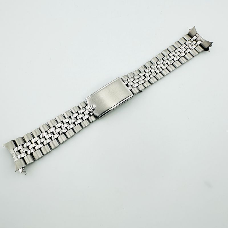 19MM Rolex SS Oval Jubilee Bracelet 34MM Models Date 1500 Air King 5500 #B007
