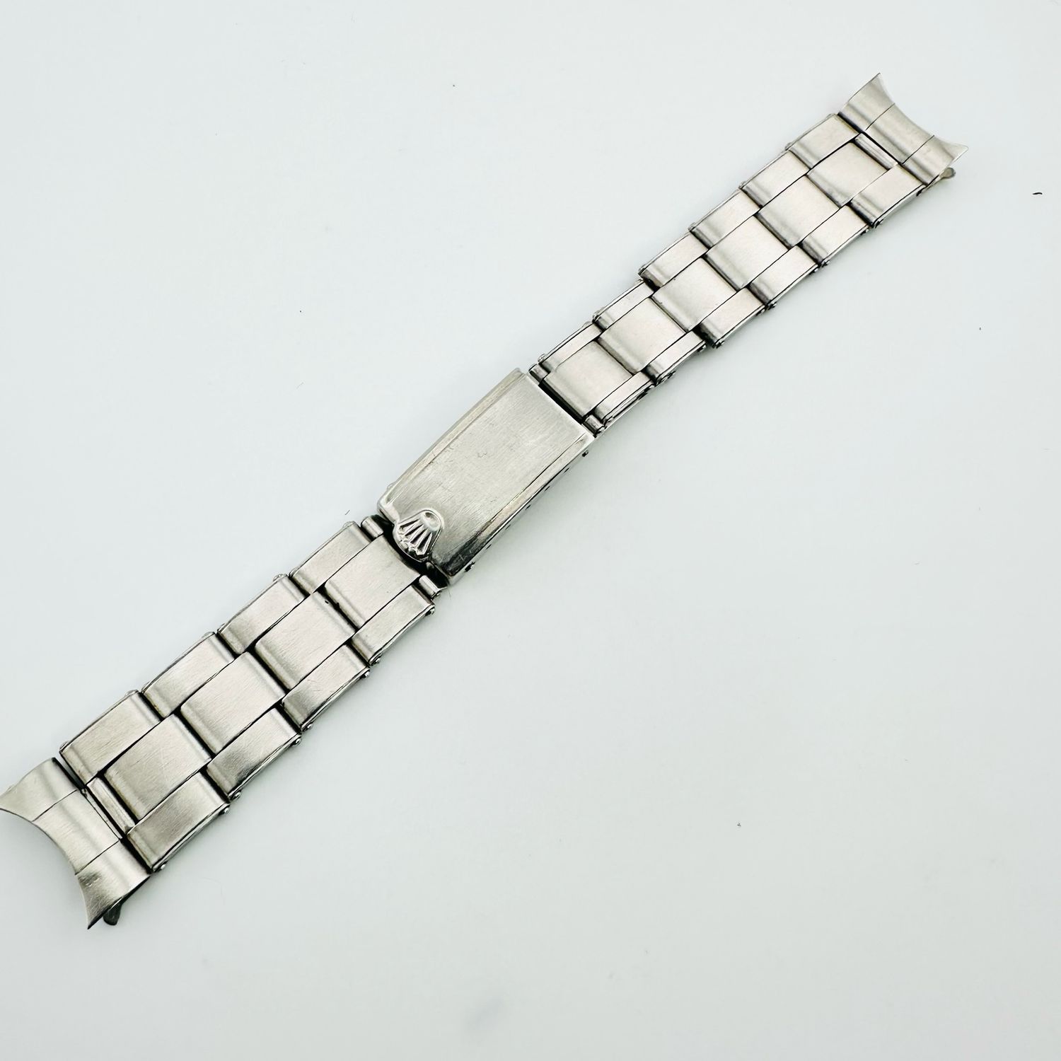 Rare 17mm Rolex SS CI Stretch Rivet Oyster 10 links #B016