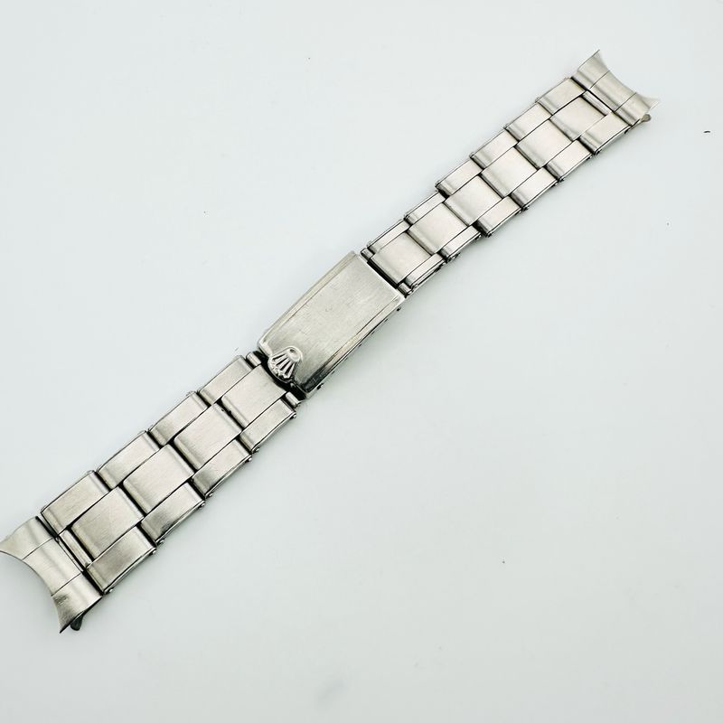 Rare 17mm Rolex SS CI Stretch Rivet Oyster 10 links #B016