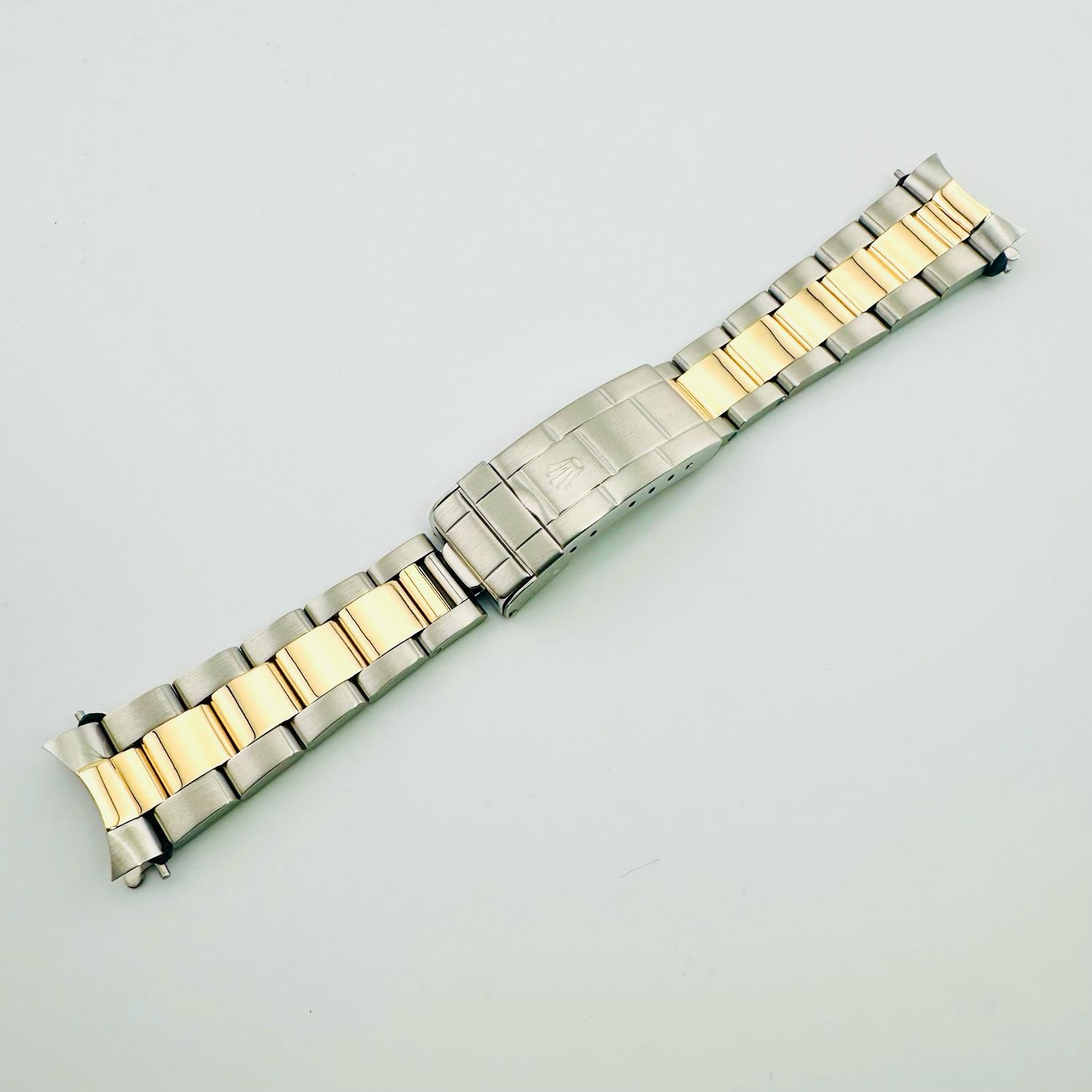 Genuine Rolex TT 18K/SS Oyster Bracelet 93153 w/ 401B ends 16613 16713 Band #B002