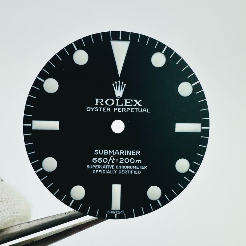 RARE Rolex 5512 4 Liner Submariner Luminova Matte Dial Cal 1570 40mm Service B011