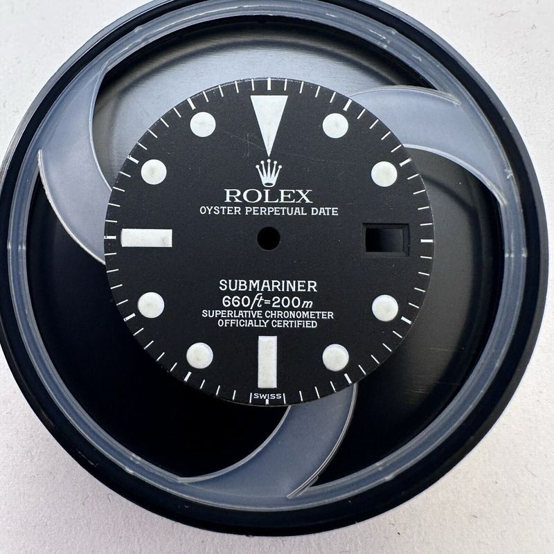 Genuine Rolex 1680 Submariner Luminova Matte Dial Cal 1570 40mm Service Dial DL3