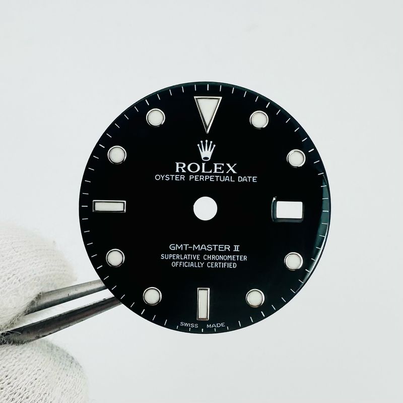 FANTASTIC Rolex GMT Master 2 Black Lumi Dial 16760 16710 SWISS MADE #20000