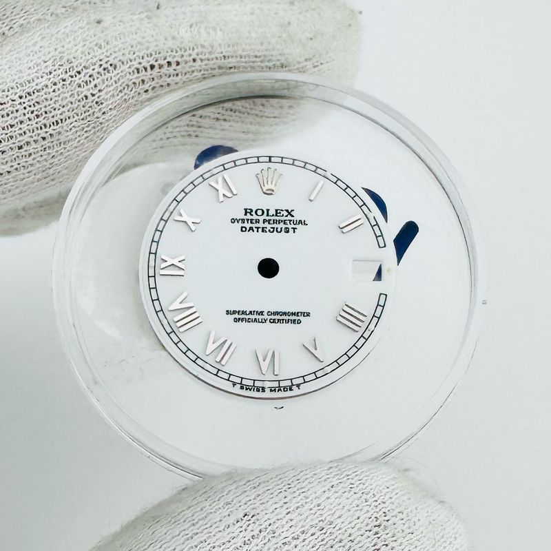 Rolex White Roman Dial 31mm Mid Size Datejust 6827 68274 68240 68279 78240 78274 78279 178274 ##M019