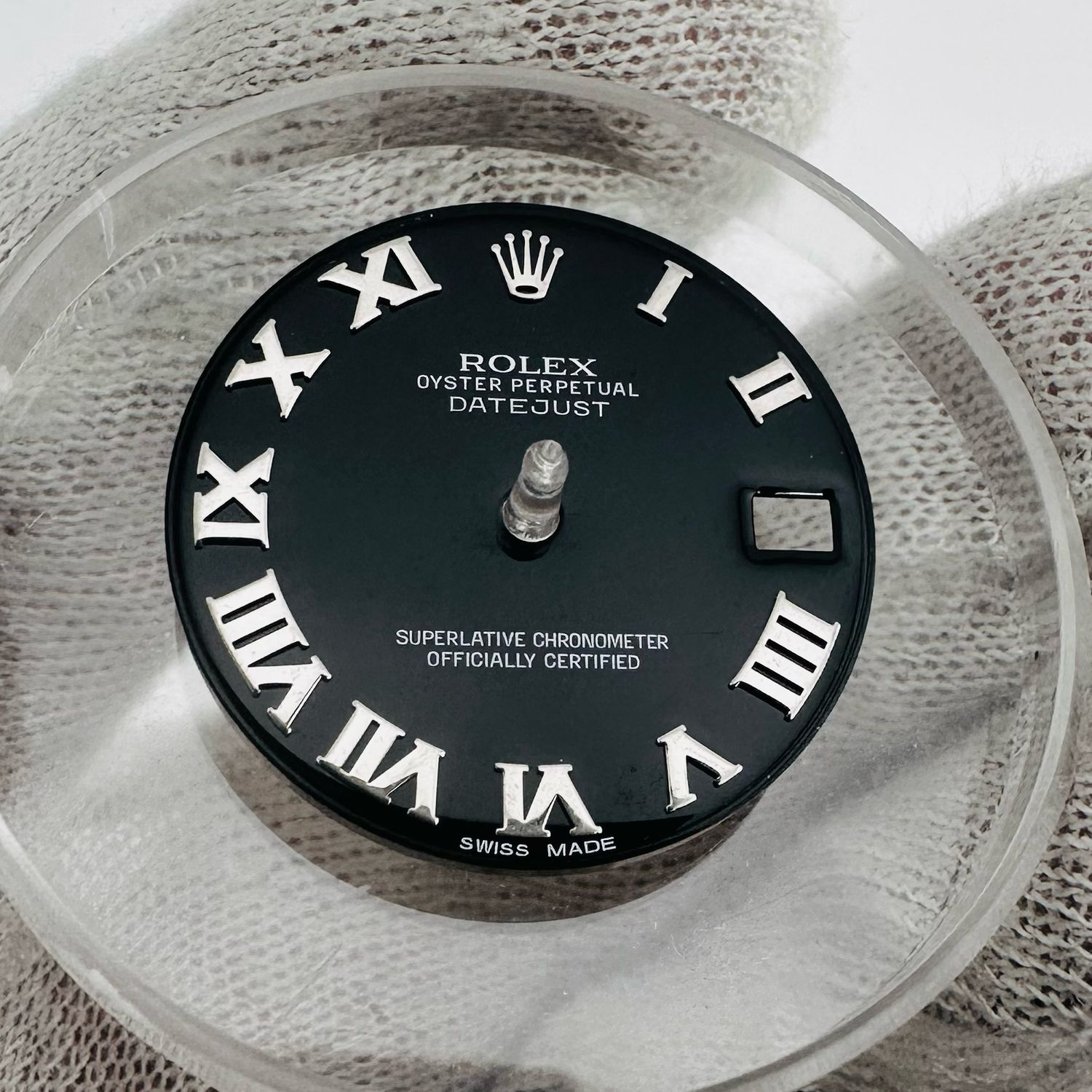 Rolex Gloss Black Roman Dial 31mm Mid Size Datejust 6827 68274 68240 68279 78240 78274 78279 178274 #783