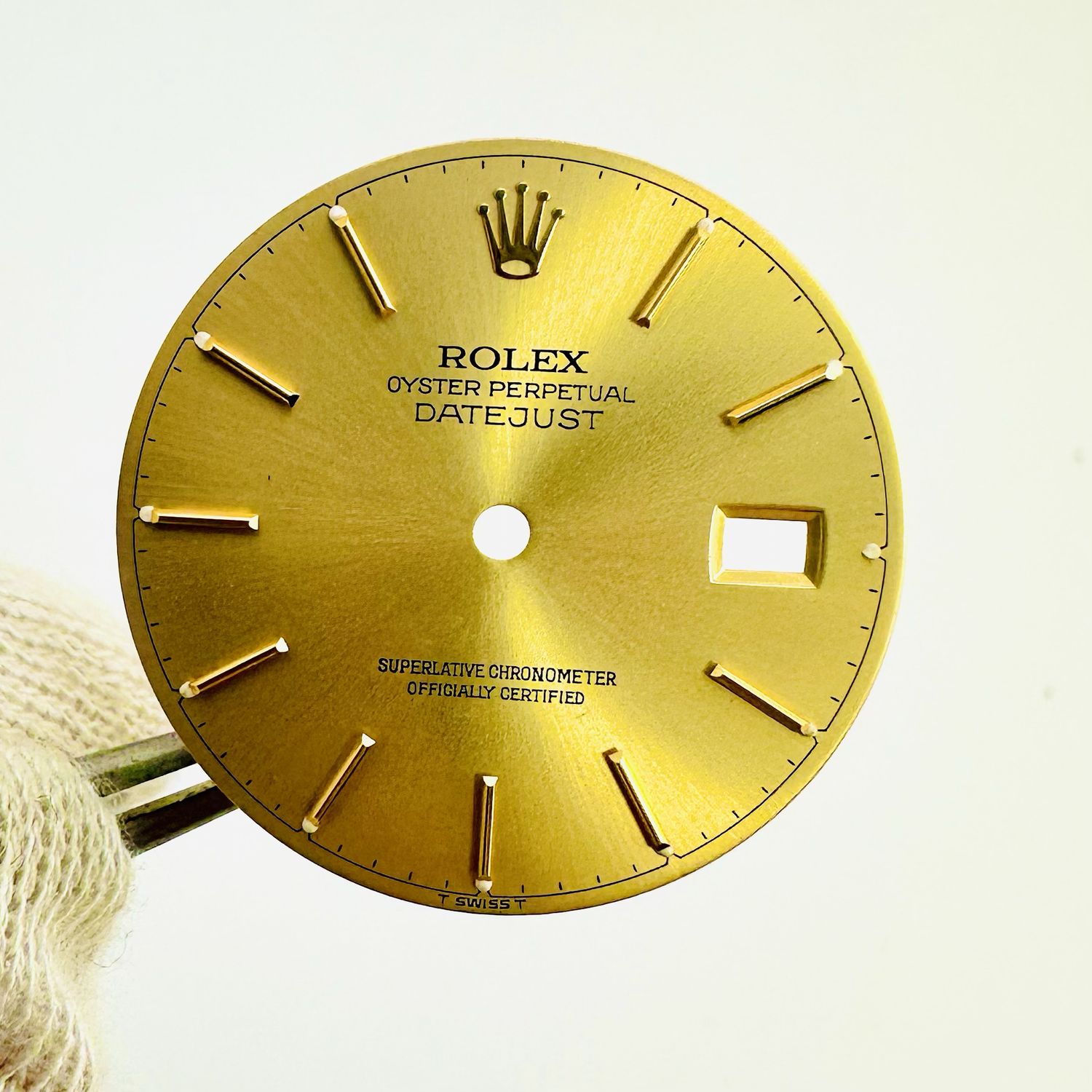 EXCELLENT Rolex Gold Two Tone Tritium Dial 36mm Datejust 16013 16018 16233 16238 3035 DL330